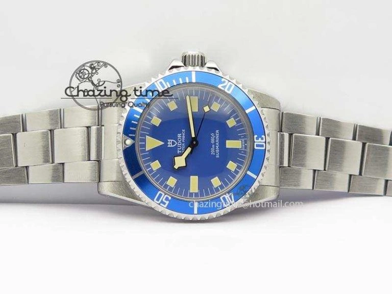 SnowFlake 9401 Submariner JKF Best Edition Blue Dial Square Markers A2836