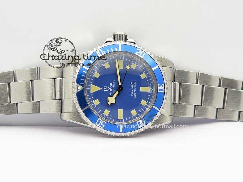 SnowFlake 9401 Submariner JKF Best Edition Blue Dial Square Markers A2836