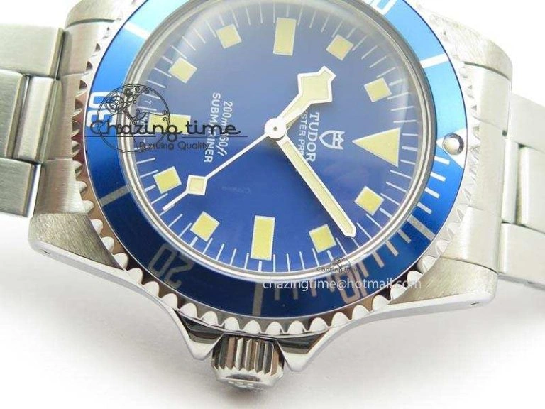 SnowFlake 9401 Submariner JKF Best Edition Blue Dial Square Markers A2836