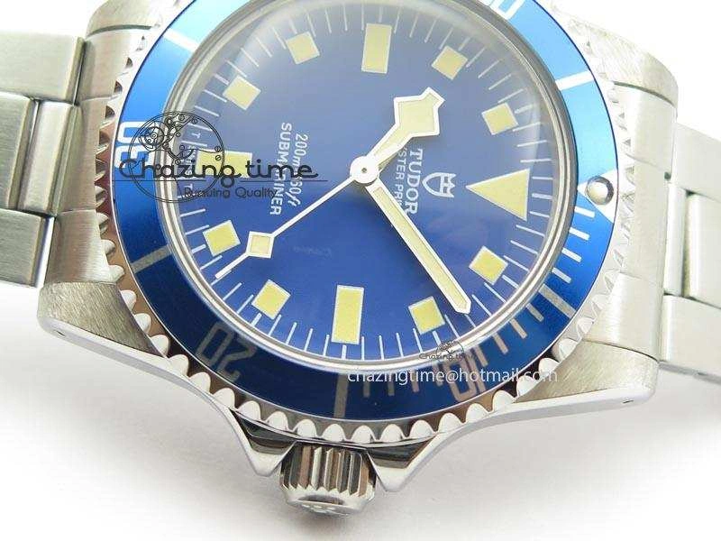 SnowFlake 9401 Submariner JKF Best Edition Blue Dial Square Markers A2836