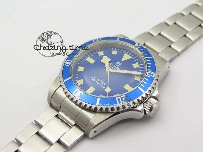 SnowFlake 9401 Submariner JKF Best Edition Blue Dial Square Markers A2836