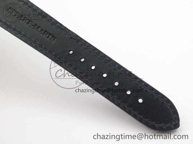 Speake Marin RG Case Rose Gold Dial On Black Leather Strap Asian EQ Tourbillon (Free Leather Strap)