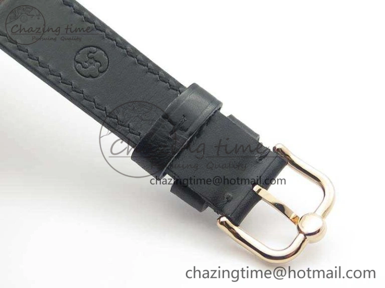 Speake Marin RG Case Rose Gold Dial On Black Leather Strap Asian EQ Tourbillon (Free Leather Strap)