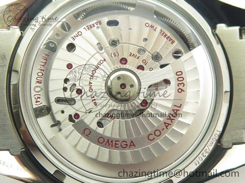 SpeedMaster MoonWatch SS OMF 1:1 Best Edition Blue Dial On SS Bracelet A9300 V2