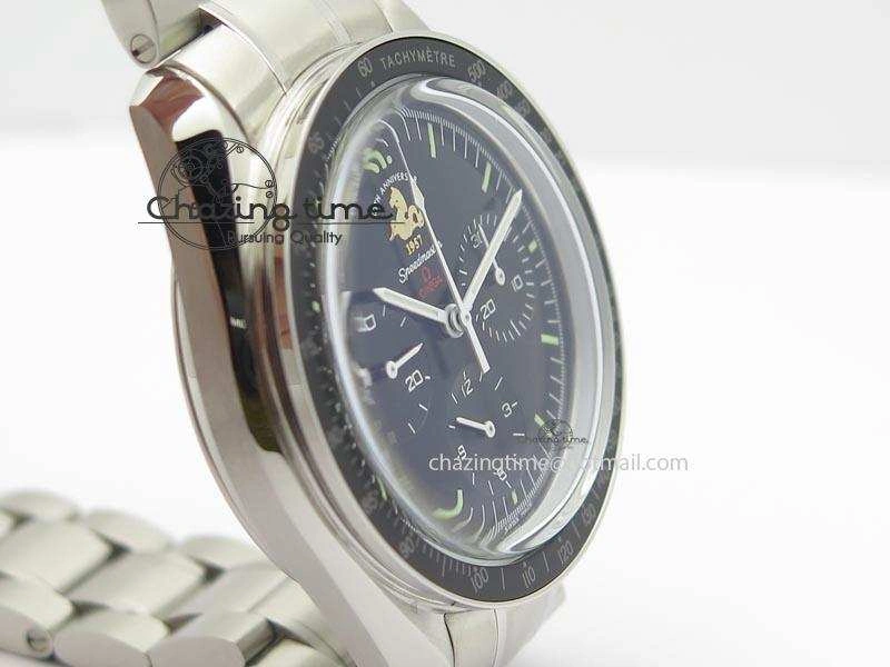 Speedmaster 50th Anniversary Black Dial On SS Bracelet