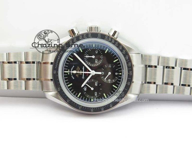 Speedmaster 50th Anniversary Black Dial On SS Bracelet