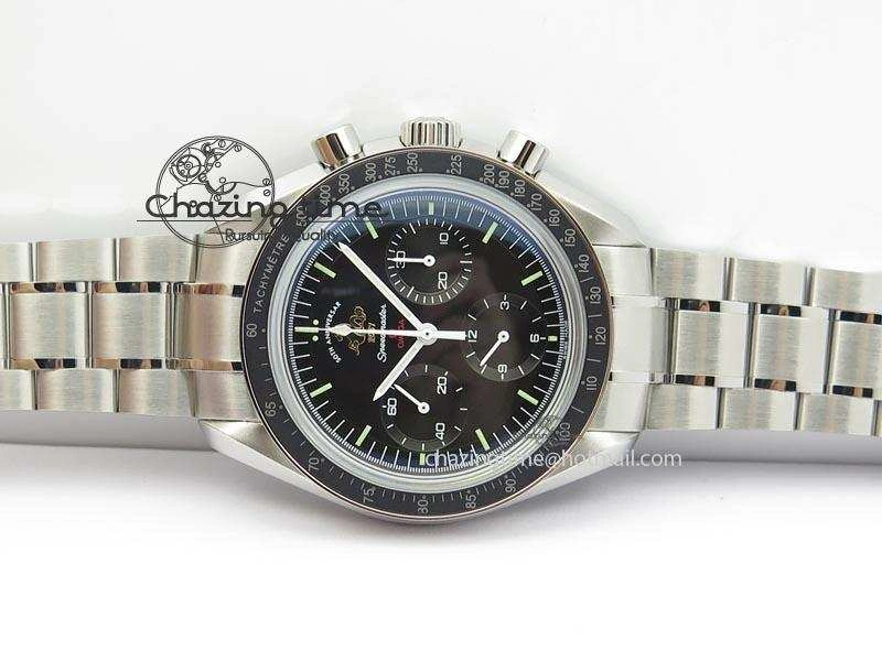 Speedmaster 50th Anniversary Black Dial On SS Bracelet
