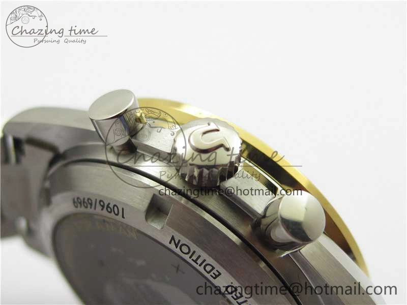 Speedmaster 50th Anniversary of The Moon Landing OMF Best Edition on SS Bracelet Manual Winding Chrono Movement