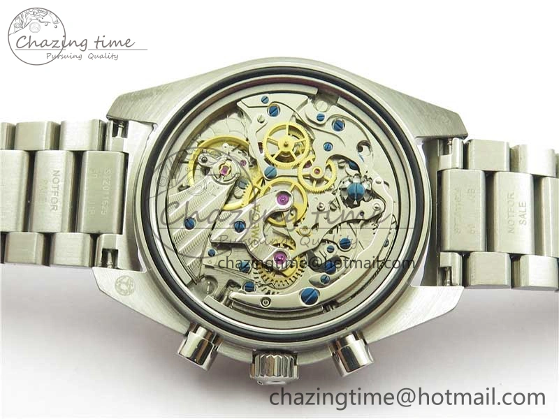 Speedmaster 50th Anniversary of The Moon Landing OMF Best Edition on SS Bracelet Manual Winding Chrono Movement
