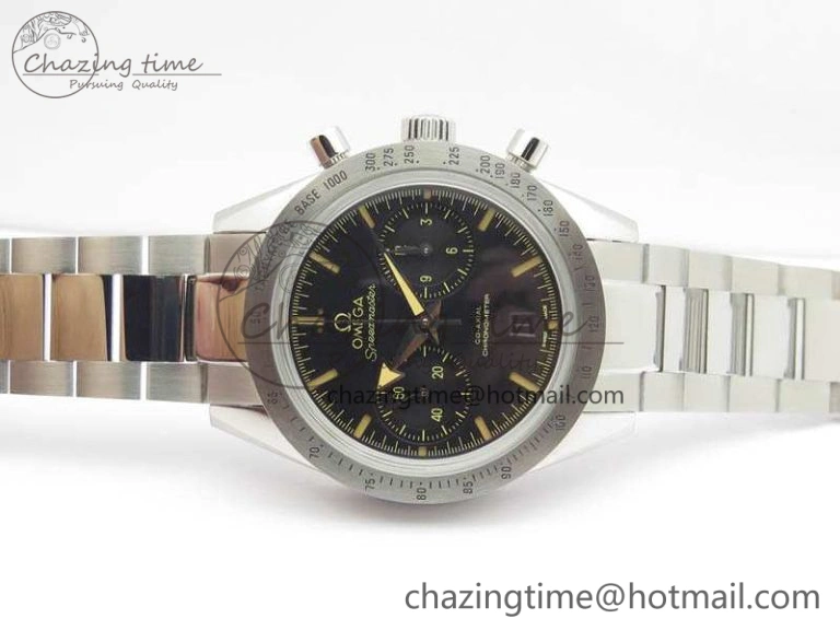 Speedmaster ’57 Co-Axial OMF 1:1 Best Edition Black Dial On SS Bracelet A9300
