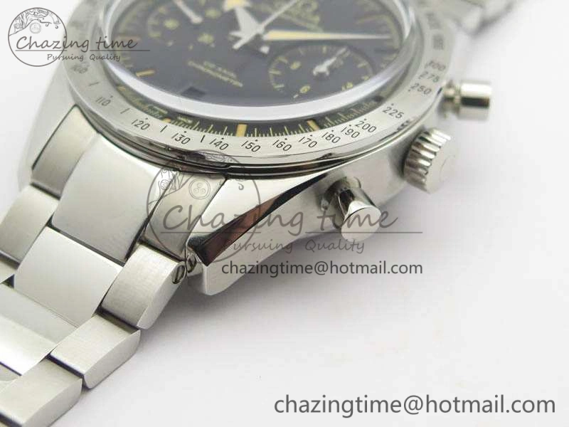 Speedmaster ’57 Co-Axial OMF 1:1 Best Edition Black Dial On SS Bracelet A9300