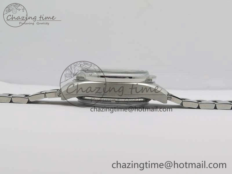 Speedmaster ’57 Co-Axial OMF 1:1 Best Edition White Dial RG Markers On SS Bracelet A9300