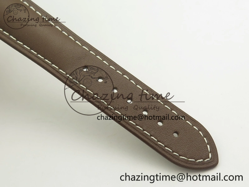Speedmaster ’57 Co-Axial RG OMF 1:1 Best Edition White Dial On Leather Strap A9300 (Free Leather Strap)