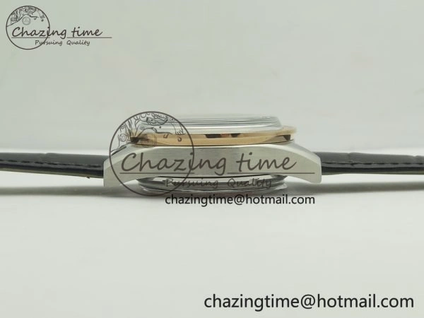 Speedmaster ’57 Co-Axial SS RG OMF 1:1 Best Edition Black Dial On Leather Strap A9300 (Free Leather Strap)