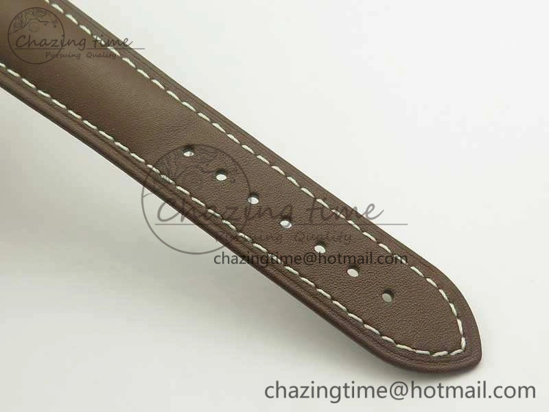 Speedmaster ’57 Co-Axial SS RG OMF 1:1 Best Edition White Dial On Leather Strap A9300 (Free Leather Strap)
