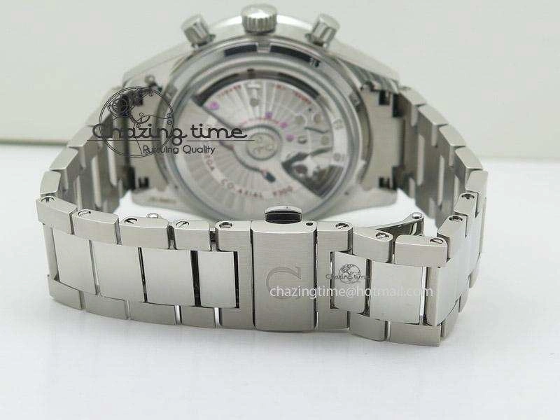 Speedmaster ’57 SS Chrono AXF Best Edition Blue Dial on SS Bracelet A7750 (Free Leather Strap)