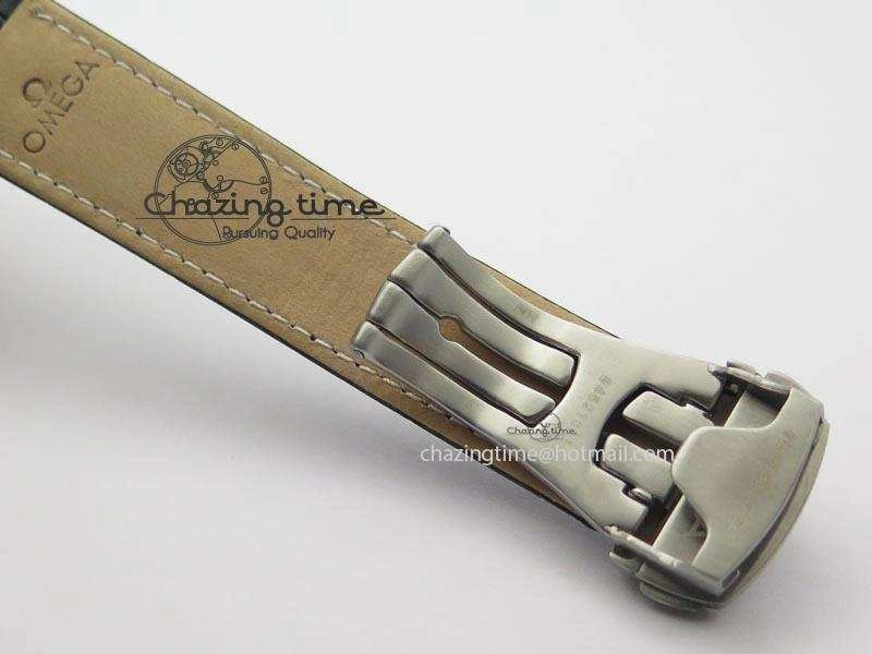 Speedmaster Apollo 11 On Black Leather Strap Manual Winding Chrono Movement