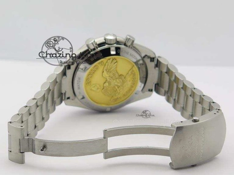 Speedmaster Apollo 11 On SS Bracelet Manual Winding Chrono Movement