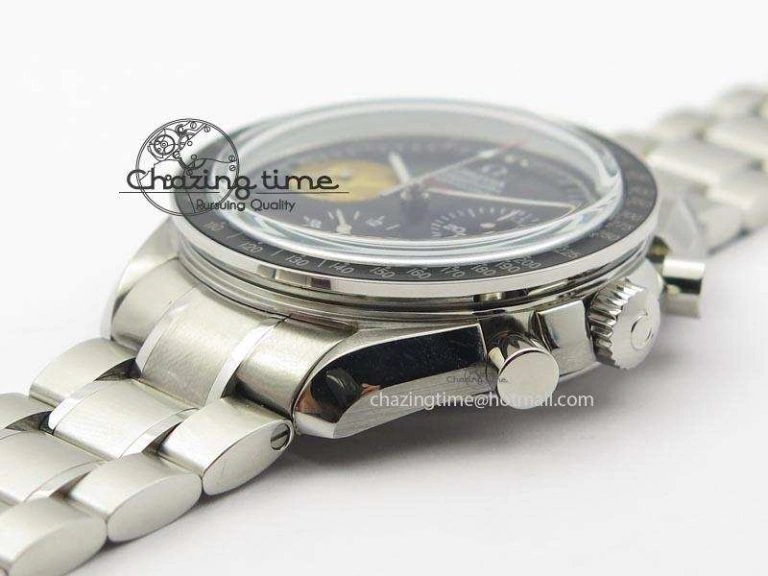 Speedmaster Apollo 11 On SS Bracelet Manual Winding Chrono Movement