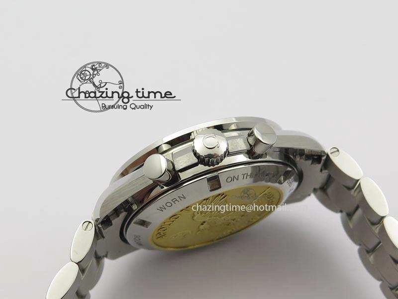 Speedmaster Apollo 11 On SS Bracelet Manual Winding Chrono Movement