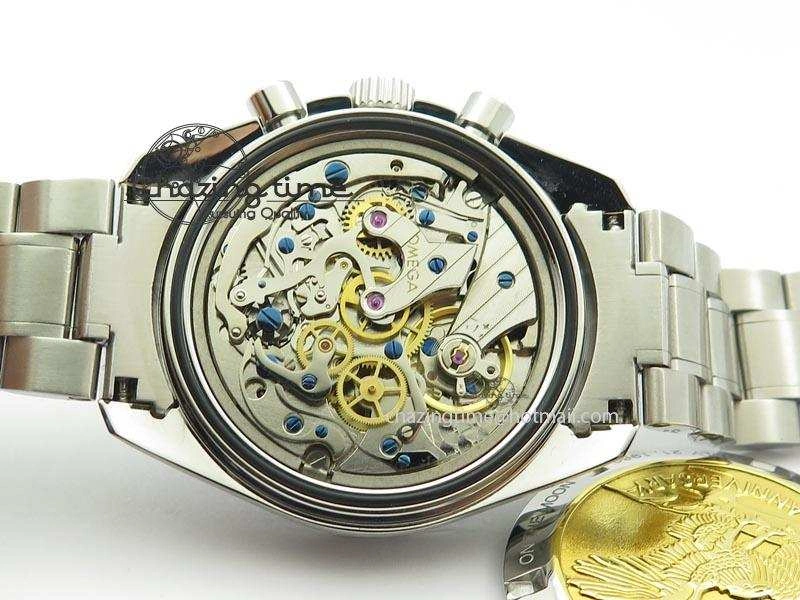 Speedmaster Apollo 11 On SS Bracelet Manual Winding Chrono Movement