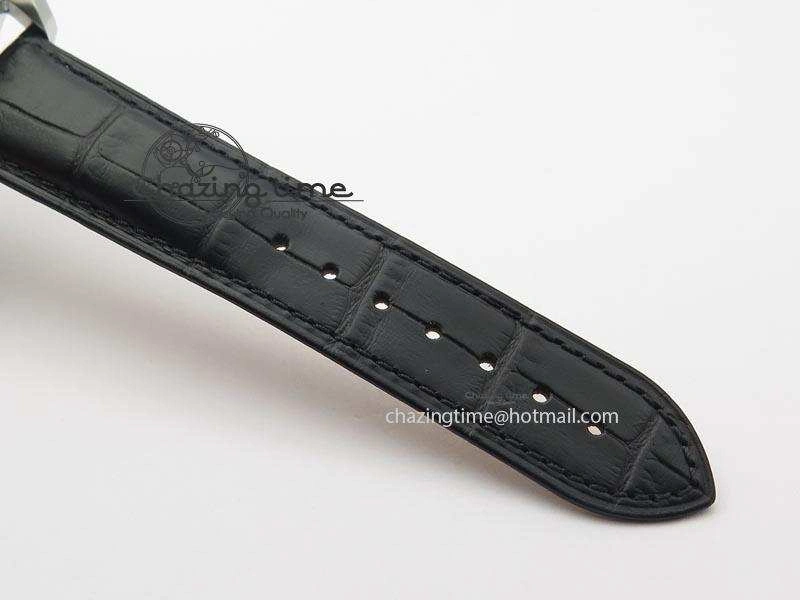 Speedmaster Apollo XVII Gray Dial On Black Leather Strap Manual Winding Chrono Movement