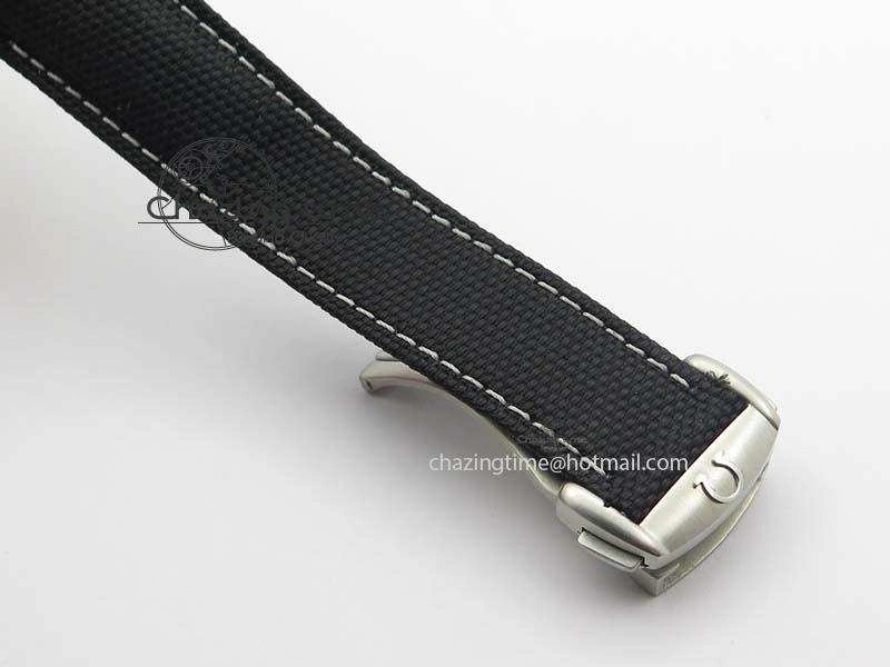 Speedmaster Apollo XVII Gray Dial On Black Nylon Strap Manual Winding Chrono Movement