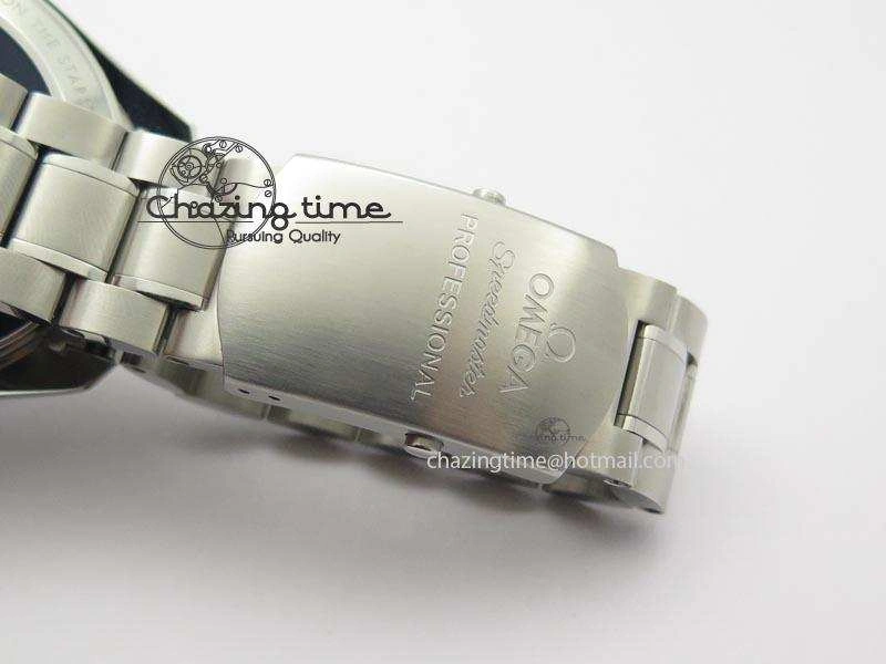 Speedmaster Apollo XVII Gray Dial On SS Bracelet Manual Winding Chrono Movement