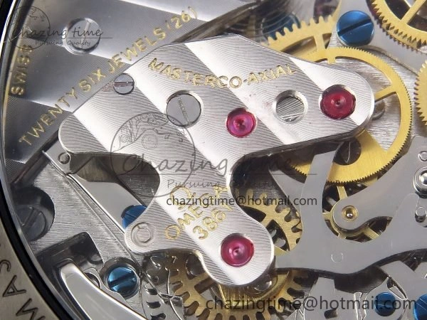 Speedmaster Black Benom PVD Saturn RMF Best Edition on PVD Bracelet Lemania HW
