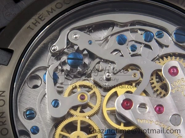 Speedmaster Black Benom PVD Saturn RMF Best Edition on PVD Bracelet Lemania HW