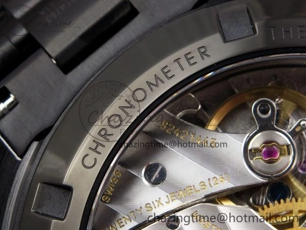 Speedmaster Black Benom PVD Saturn RMF Best Edition on PVD Bracelet Lemania HW
