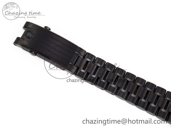 Speedmaster Black Benom PVD Saturn RMF Best Edition on PVD Bracelet Lemania HW