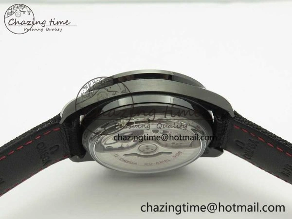Speedmaster “Dark Side of The Moon” Real Ceramic OMF 1:1 Best Edition Black Black on Nylon Strap A9300