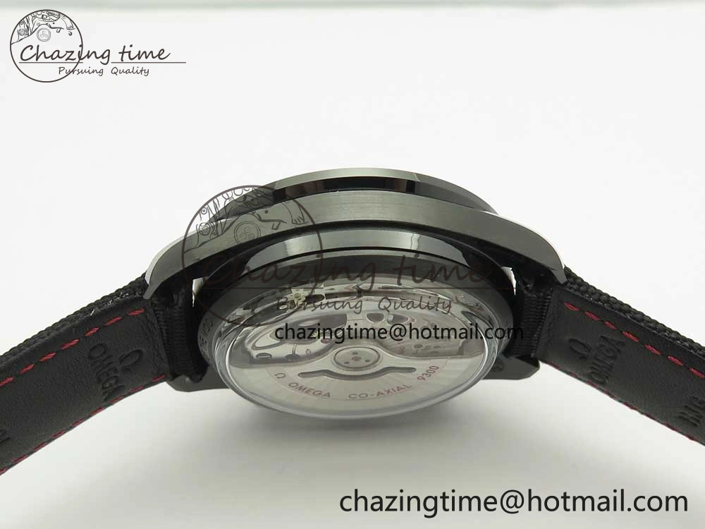 Speedmaster “Dark Side of The Moon” Real Ceramic OMF 1:1 Best Edition Black Black on Nylon Strap A9300