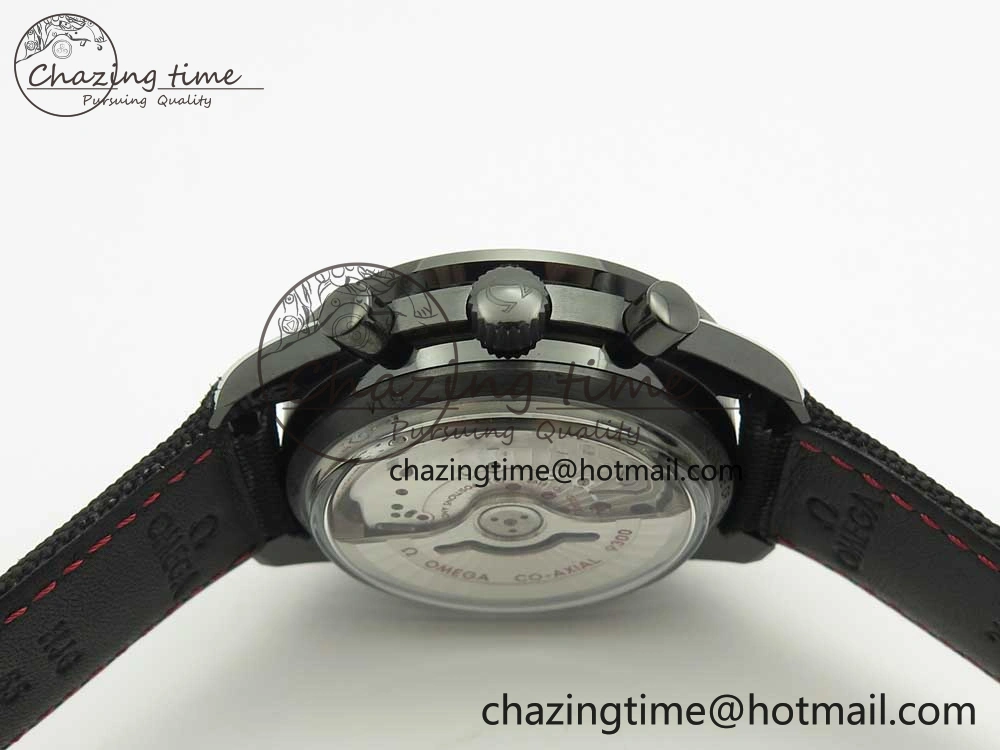 Speedmaster “Dark Side of The Moon” Real Ceramic OMF 1:1 Best Edition Black Black on Nylon Strap A9300