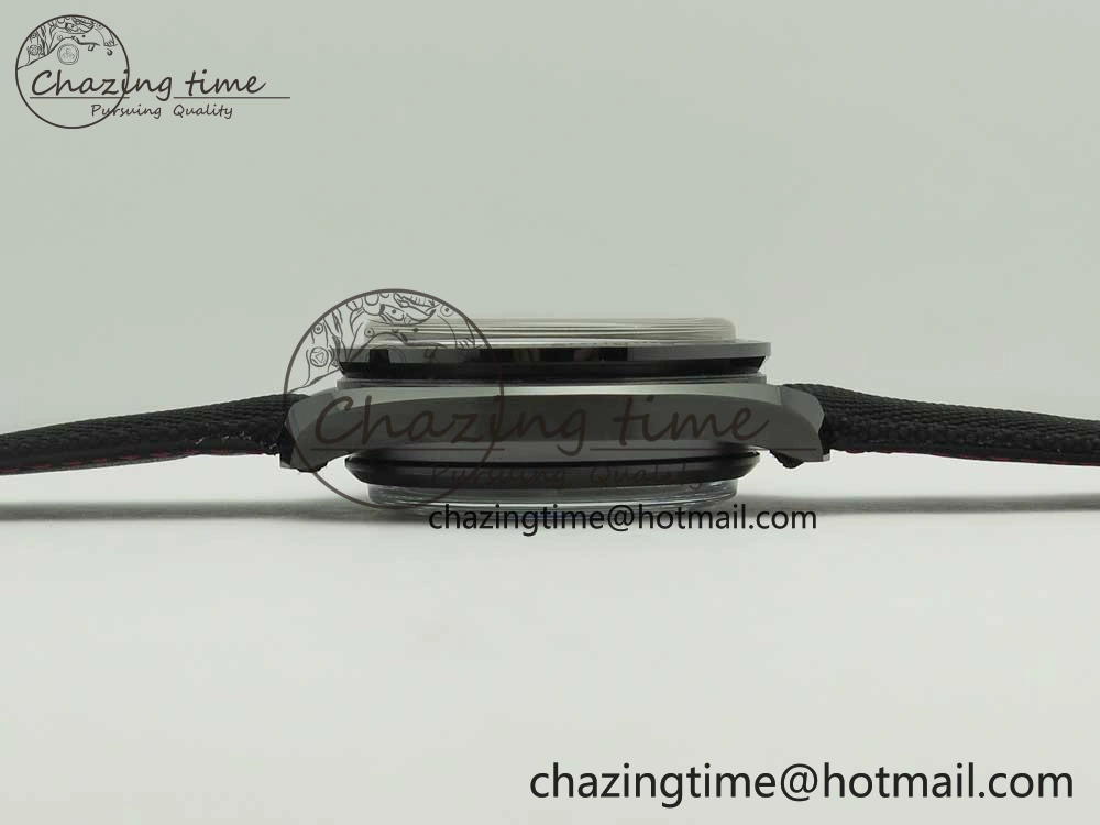 Speedmaster “Dark Side of The Moon” Real Ceramic OMF 1:1 Best Edition Black Black on Nylon Strap A9300