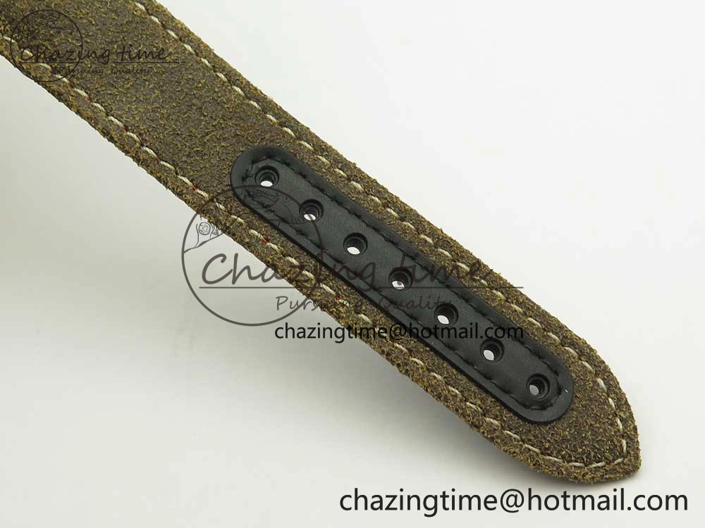 Speedmaster “Dark Side of The Moon” Real Ceramic OMF 1:1 Best Edition Vintage Black on Brown Leather Strap A9300