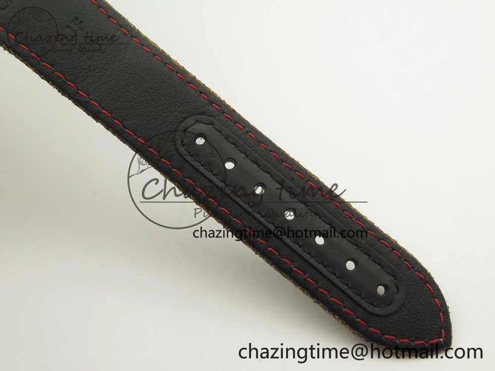 Speedmaster “Dark Side of The Moon” Real Ceramic OMF 1:1 Best Edition Vintage Black on Brown Leather Strap A9300