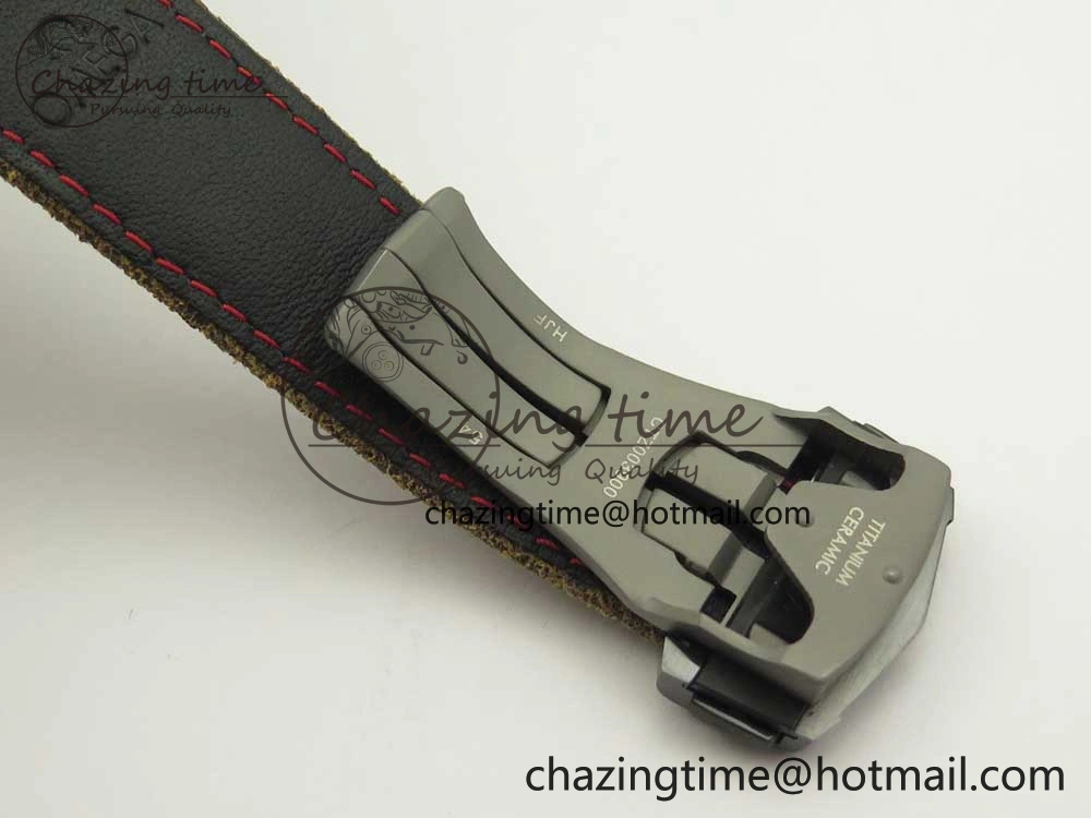 Speedmaster “Dark Side of The Moon” Real Ceramic OMF 1:1 Best Edition Vintage Black on Brown Leather Strap A9300