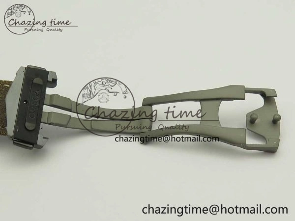 Speedmaster “Dark Side of The Moon” Real Ceramic OMF 1:1 Best Edition Vintage Black on Brown Leather Strap A9300