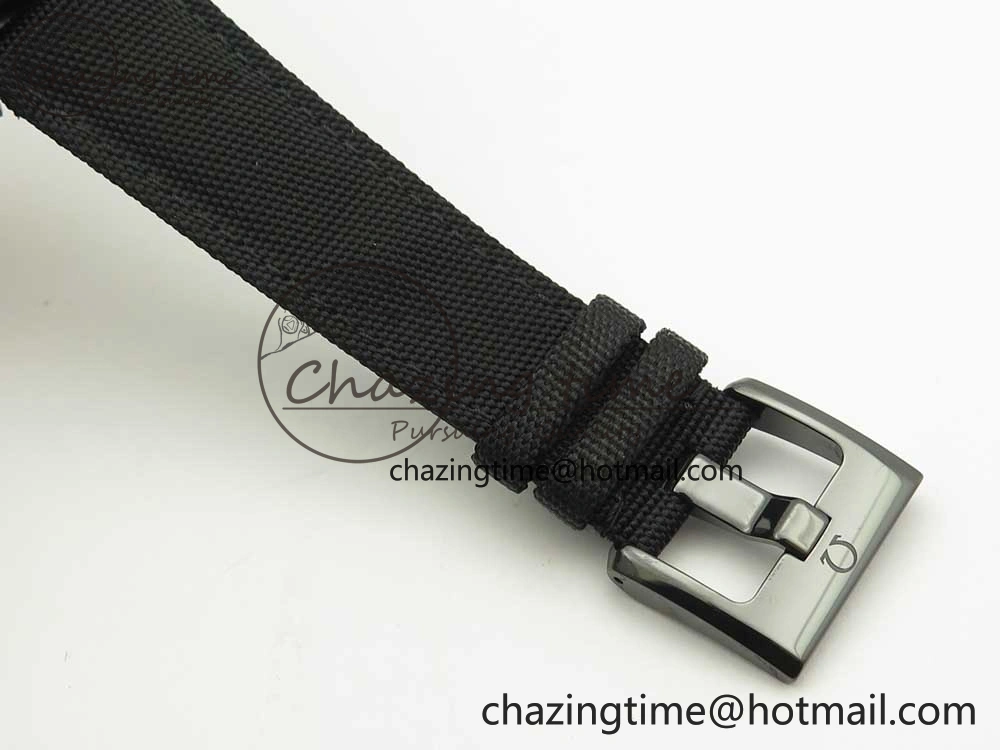 Speedmaster “Dark Side of The Moon” Real Ceramic OMF 1:1 Best Edition on Nylon Strap A9300