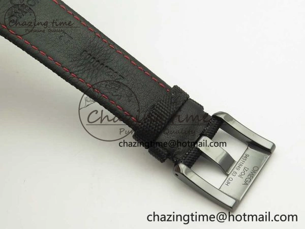 Speedmaster “Dark Side of The Moon” Real Ceramic OMF 1:1 Best Edition on Nylon Strap A9300