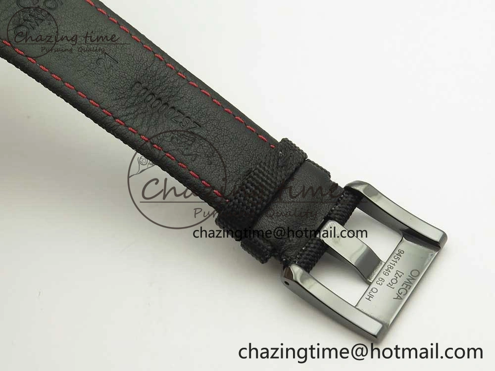 Speedmaster “Dark Side of The Moon” Real Ceramic OMF 1:1 Best Edition on Nylon Strap A9300