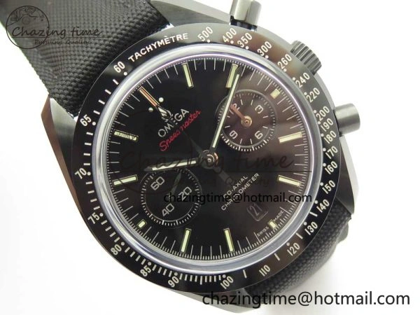 Speedmaster “Dark Side of The Moon” Real Ceramic OMF 1:1 Best Edition on Nylon Strap A9300