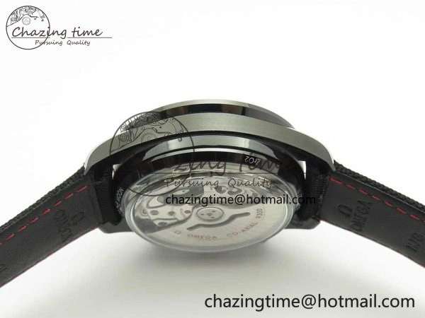 Speedmaster “Dark Side of The Moon” Real Ceramic OMF 1:1 Best Edition on Nylon Strap A9300