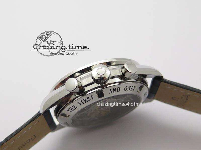 Speedmaster JHF SS ‘Work on the Moon’ Gary Dial On Black Leather Strap