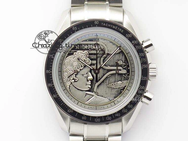 Speedmaster JHF SS ‘Work on the Moon’ Gary Dial On SS Bracelet