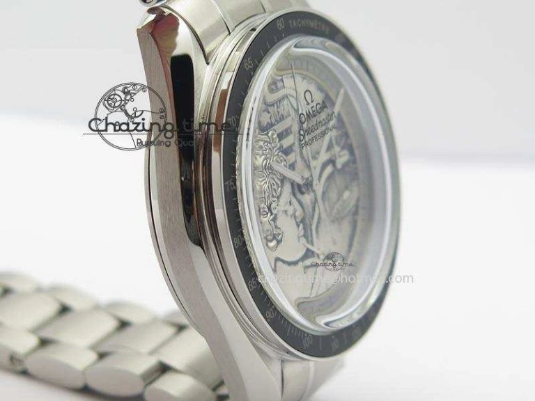 Speedmaster JHF SS ‘Work on the Moon’ Gary Dial On SS Bracelet