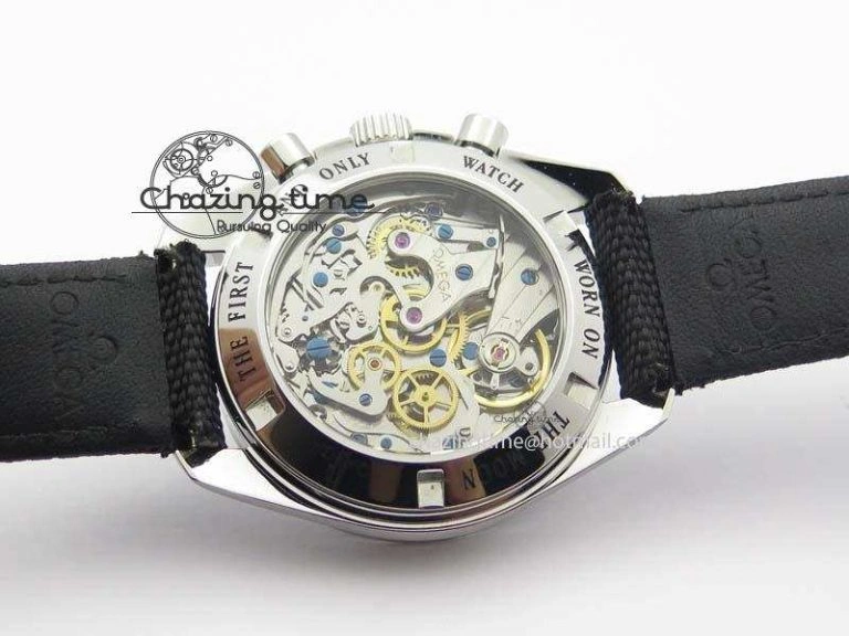 Speedmaster JHF SS ‘Work on the Moon’ Gray Dial On Black Nylon Strap