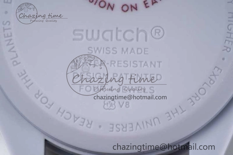 Speedmaster Misson To Pluto 1:1 Best Edition Gray Dial On Nylon Strap Quartz